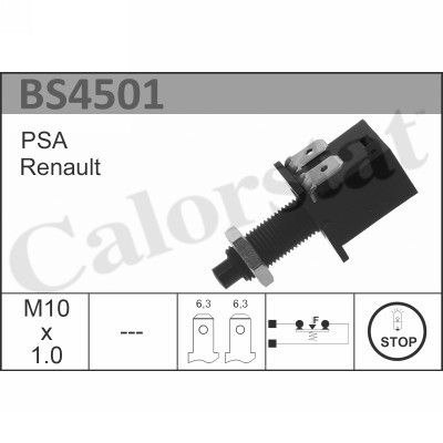 CALORSTAT BY VERNET Выключатель фонаря сигнала торможения BS4501